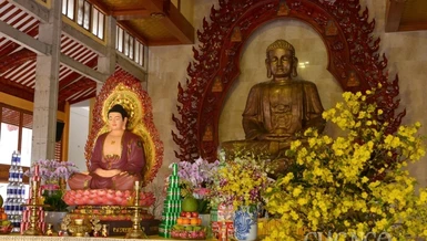 Khai Pháp hội Dược Sư tại Việt Nam Quốc Tự